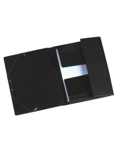 CARPETA SOLAP.IBER.PVC Fº PROL. NEGRO